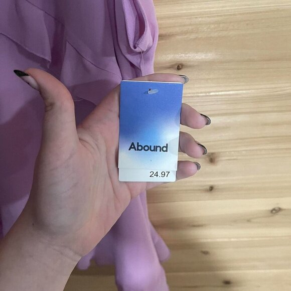 Purple Ruffled Tank Top Feminine - Picture 4 of 6